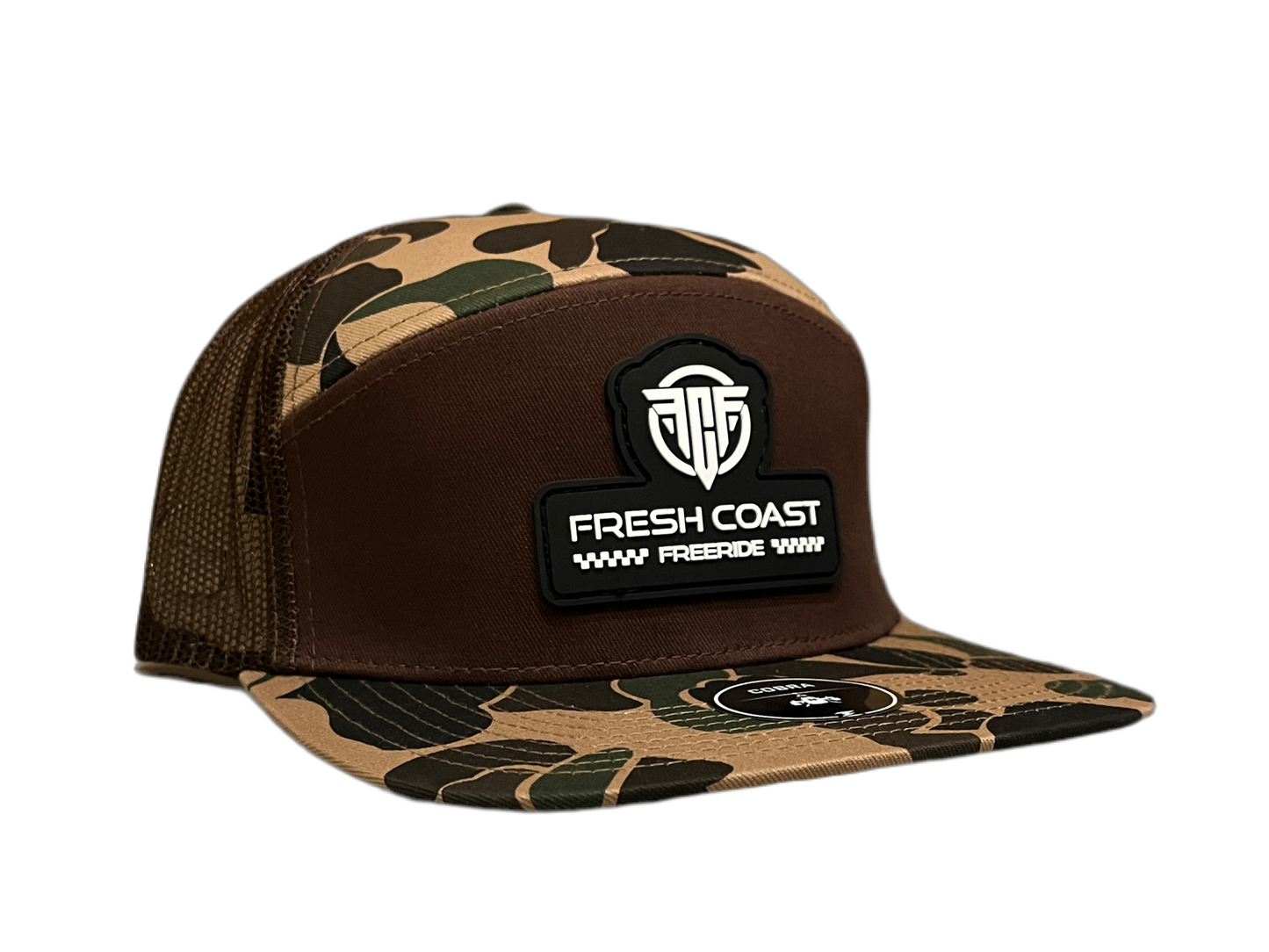 Cobra Hat | Old School Camo - Brown