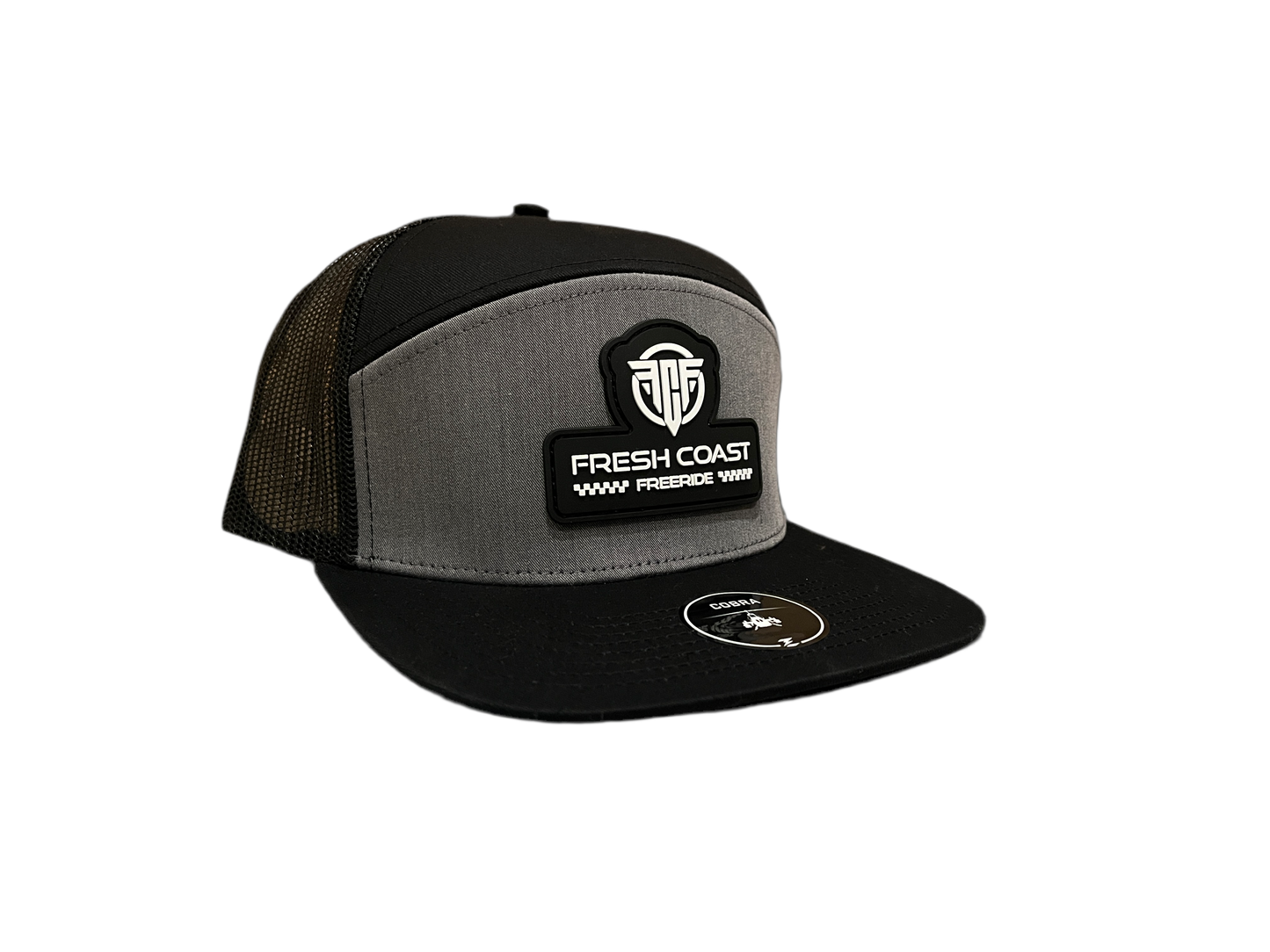 Cobra Hat | Heather Grey - Black